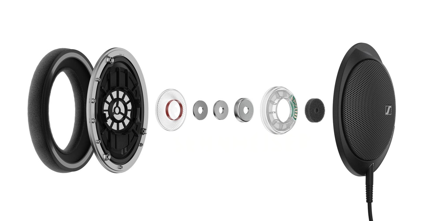 Sennheiser HD 550 Open-Back Audiophile Headphones - Lightweight Design, Best-in-Class Sound with Enhanced Bass and Treble, Gaming & Remote Work Ready, Compatible with 3.5mm and 6.35mm Audio Jacks