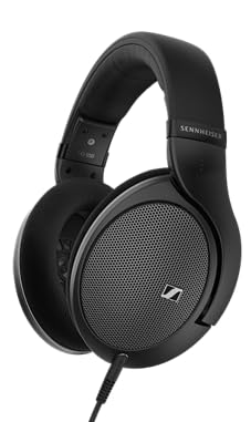 Sennheiser HD 550 Open-Back Audiophile Headphones - Lightweight Design, Best-in-Class Sound with Enhanced Bass and Treble, Gaming & Remote Work Ready, Compatible with 3.5mm and 6.35mm Audio Jacks
