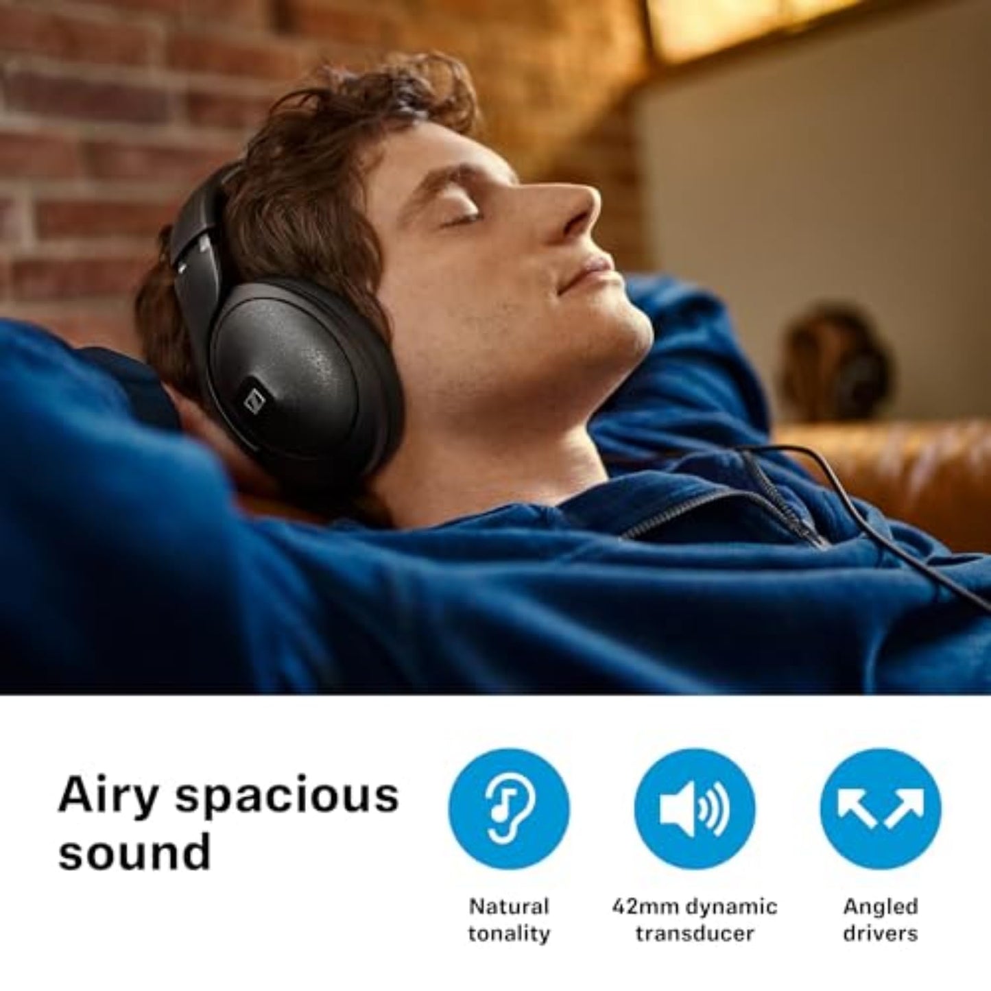 Sennheiser HD 620S - Audiophile Closed-Back Wired Headphones - Premium Stereo Sound with Speaker-Like Spatial Imaging and Optimized Surround, Black