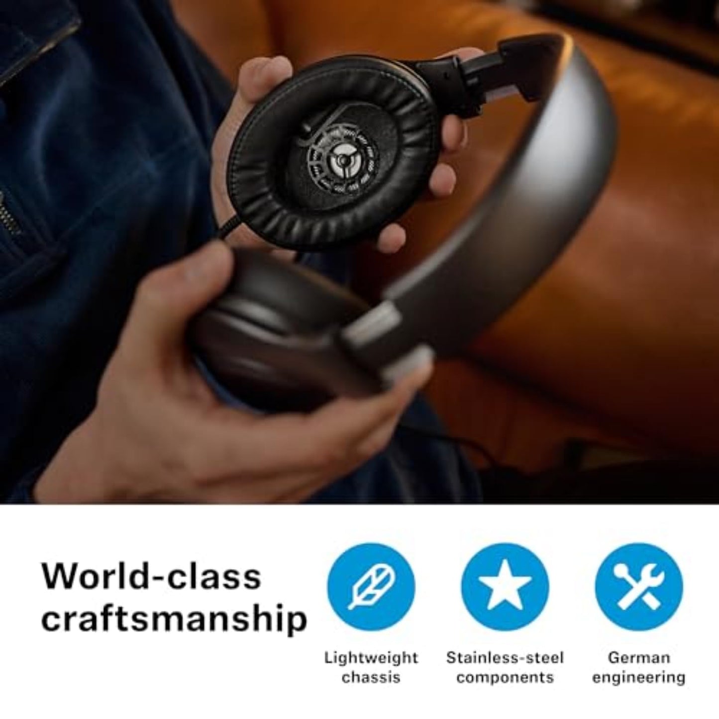 Sennheiser HD 620S - Audiophile Closed-Back Wired Headphones - Premium Stereo Sound with Speaker-Like Spatial Imaging and Optimized Surround, Black