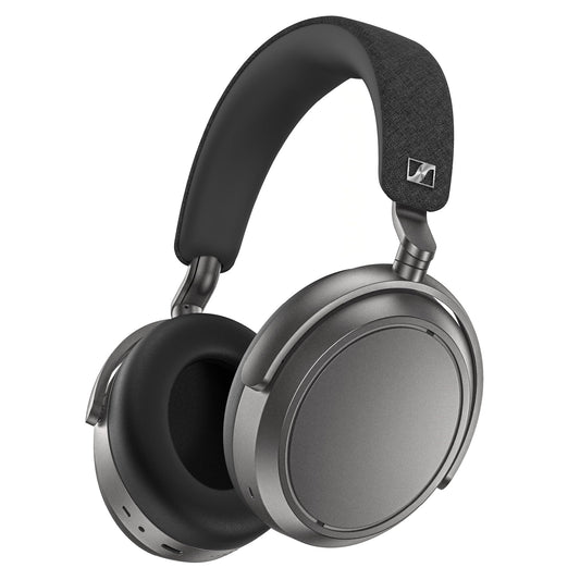 Sennheiser Momentum 4 Wireless Headphones, Bluetooth for Crystal-Clear Calls w/Adaptive Noise Cancellation, 60h Battery Life, Customizable Sound & Lightweight Folding Design, Graphite Grey