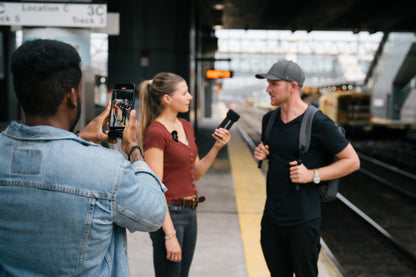 Sennheiser Profile Wireless 2.4 GHz Dual Channel Wireless System with Lapel Microphones and Handheld Microphone with Receiver, Two Lapel Microphones, Multifunctional Charging Case and Carry Bag