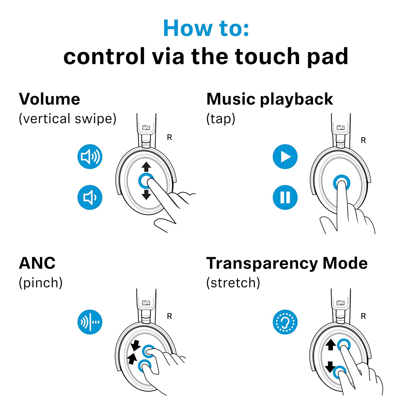 Sennheiser Momentum 4 Wireless Headphones, Bluetooth for Crystal-Clear Calls w/Adaptive Noise Cancellation, 60h Battery Life, Customizable Sound & Lightweight Folding Design, Graphite Grey