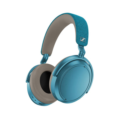 Sennheiser Momentum 4 Wireless Headphones - Bluetooth Headset for Crystal-Clear Calls with Adaptive Noise Cancellation, 60h Battery Life, Lightweight Folding Design, Teal