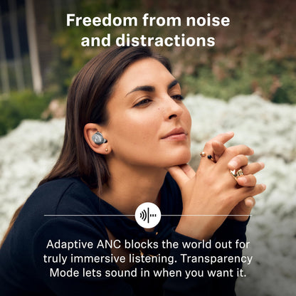 Sennheiser Momentum True Wireless 4 Smart Earbuds, Bluetooth 5.4, Crystal-Clear Sound, Noise Cancelling Earbuds, Comfortable Design, Up to 30HR Playtime, Adaptive ANC, LE Audio, Auracast – Black Black Copper
